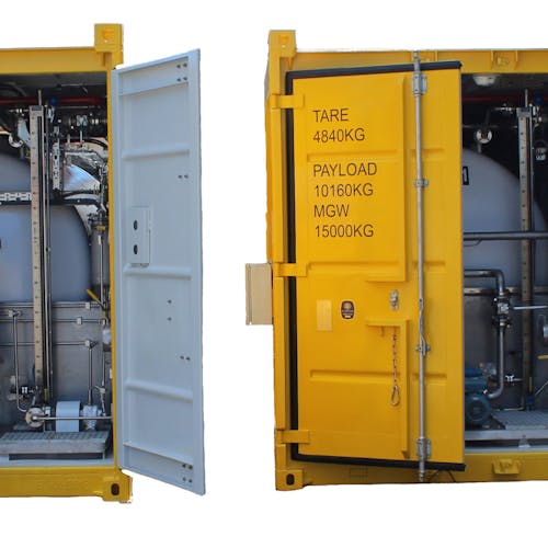 Containerised Refuelling Systems ISO Containers fitted with Fuel Systems